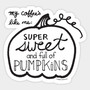 Coffe quote Sticker